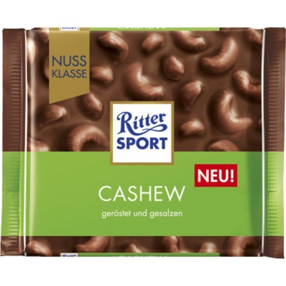 Picture of RITTER SPORT CASHEW 100GR